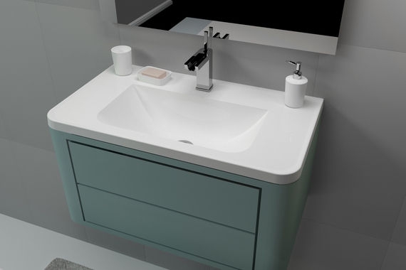 POPULAR MODELS OF MOLDED MARBLE SINKS IN THE INTERIOR главная картинка